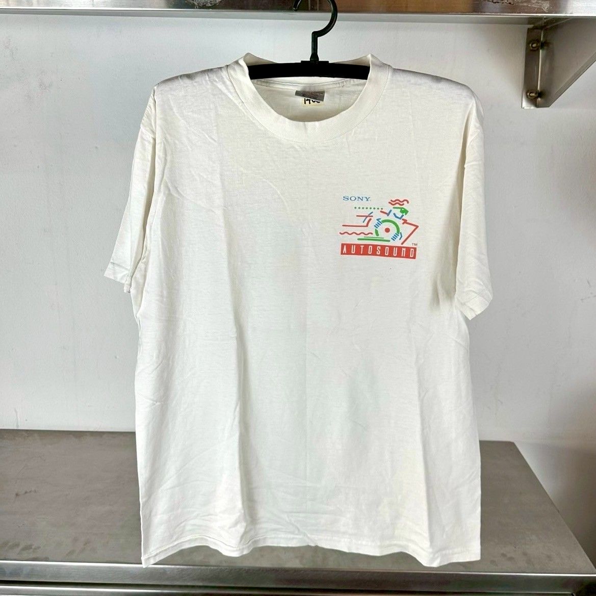 ​​​​​​​​Vintage 90s Sony Autosound Audio Artwork Promo​ ​T-shirt