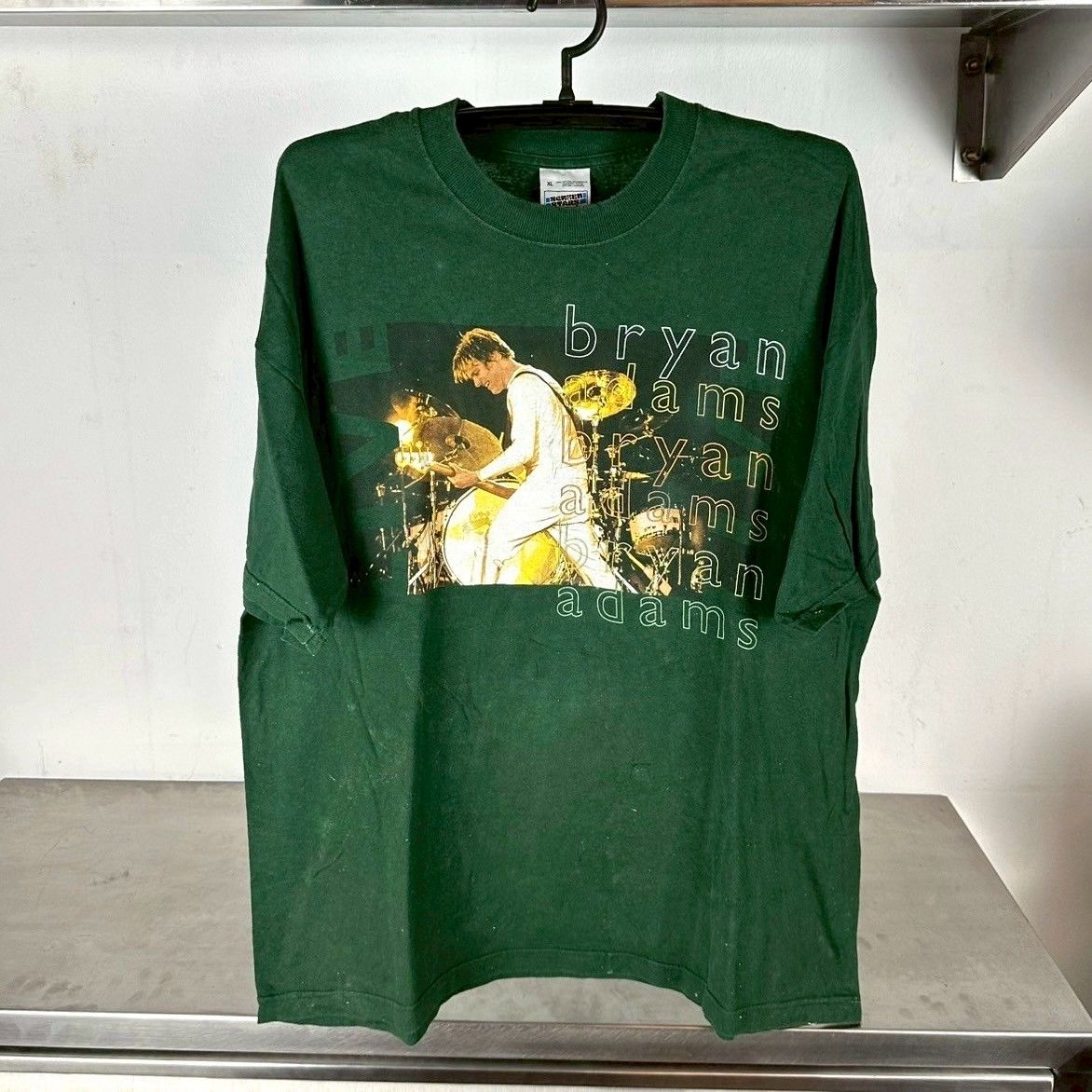 ​​​​​​​​​Vintage 90s Bryan Adams Tour Singer Concert Promo T-shirt