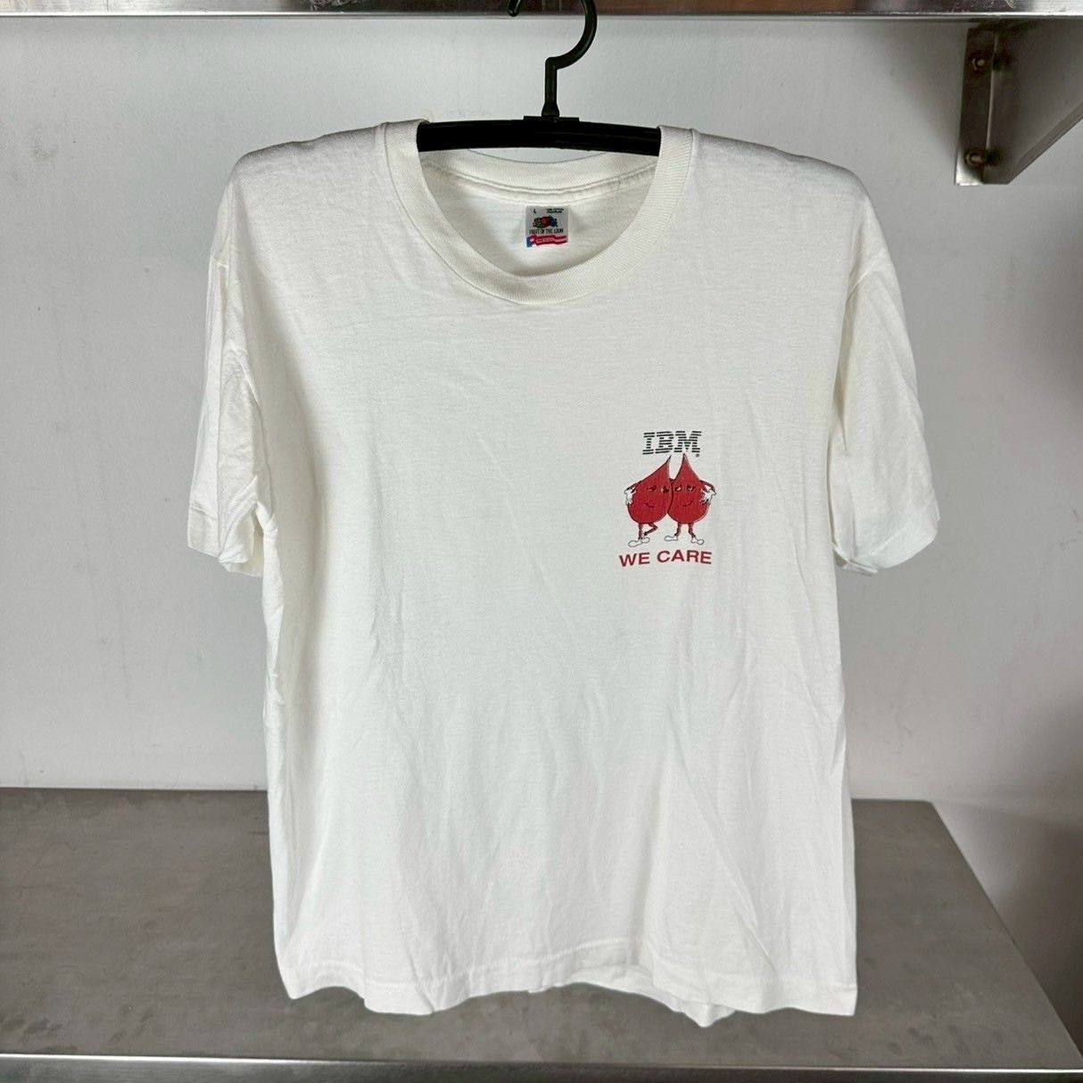 ​​​​​​​​​Vintage 90s IBM We Care Blood Donation T-shirt