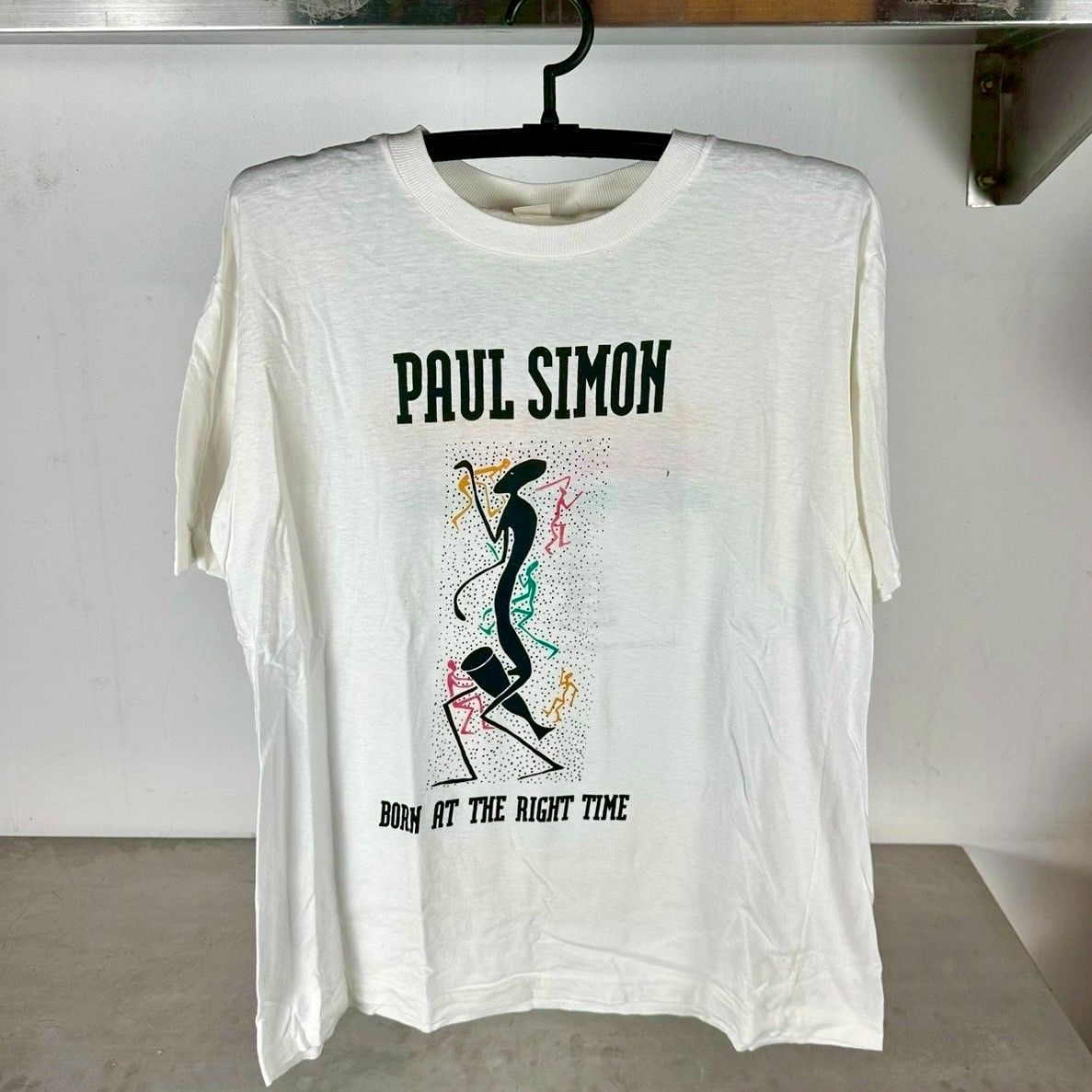 ​Vintage 1992 Paul Simon Born at the Right Time Africa Tour T-shirt
