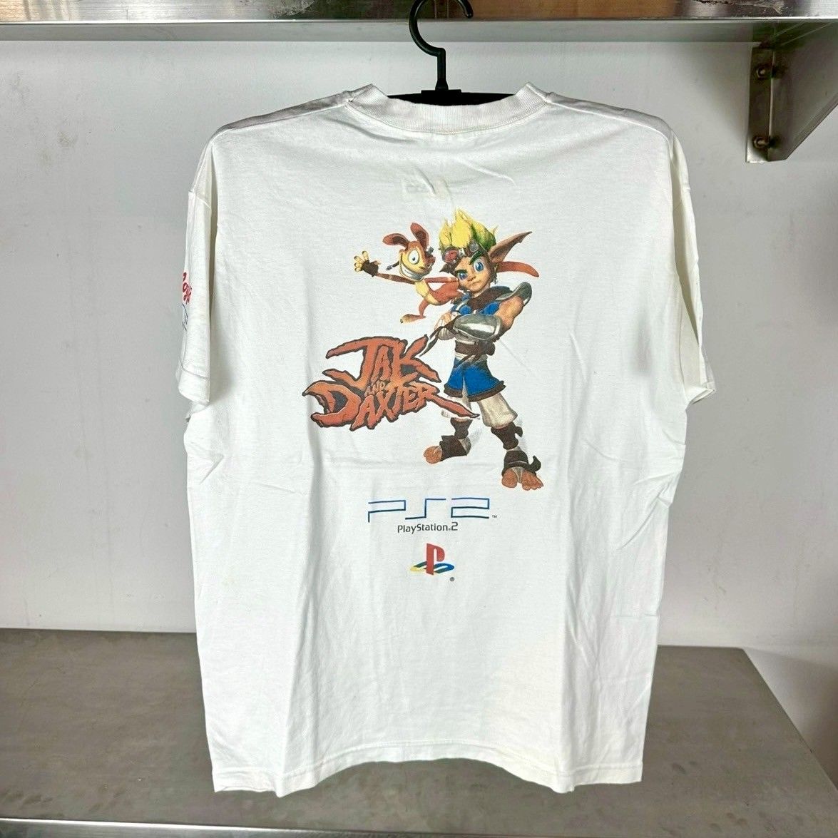 ​​Vintage 2000s Jak and Daxter PS2 Video Game Promo T-shirt