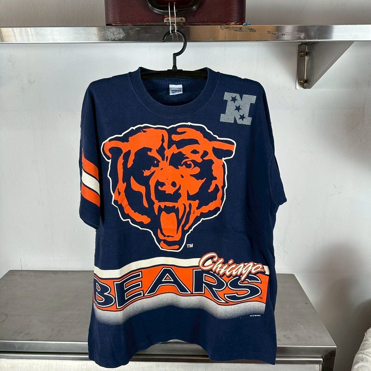 ​Vintage 1994 Chicago Bears AOP NFL T-shirt
