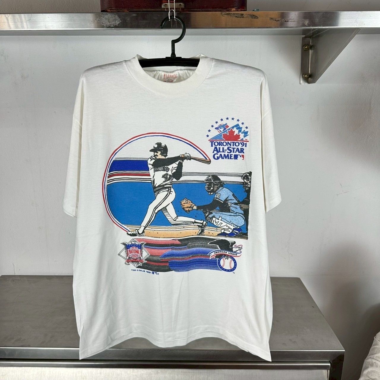 ​Vintage 1991 MLB Toronto Baseball All-Star Game T-shirt