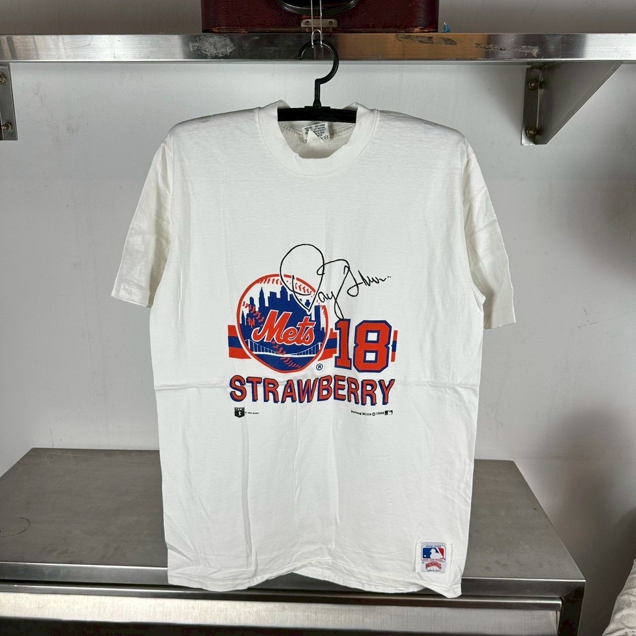​Vintage 1988 Darryl Strawberry New York Mets MLB T-shirt