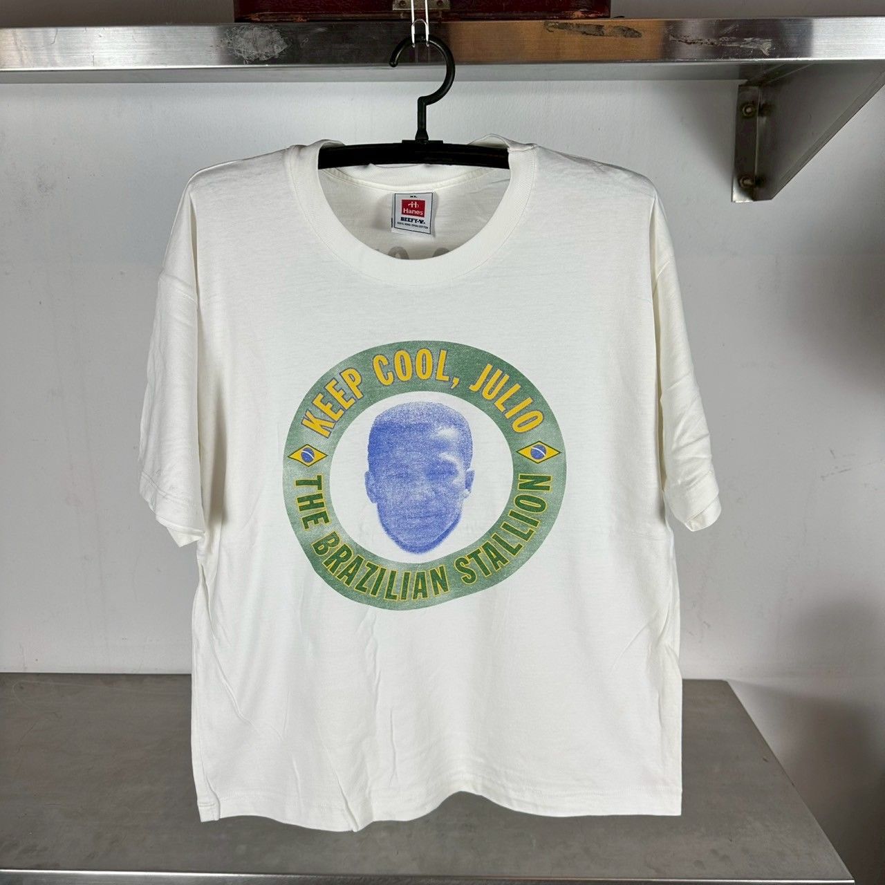 ​Vintage 90s Julio Cesar Borussia Dortmund Soccer T-shirt