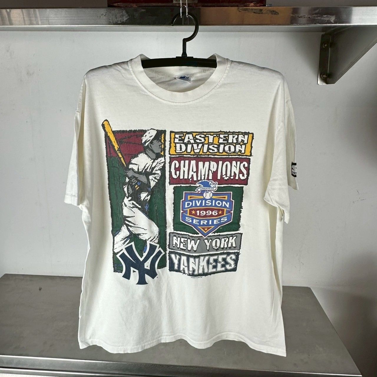 ​Vintage 1996 New York Yankees Eastern Division Champions MLB T-shirt