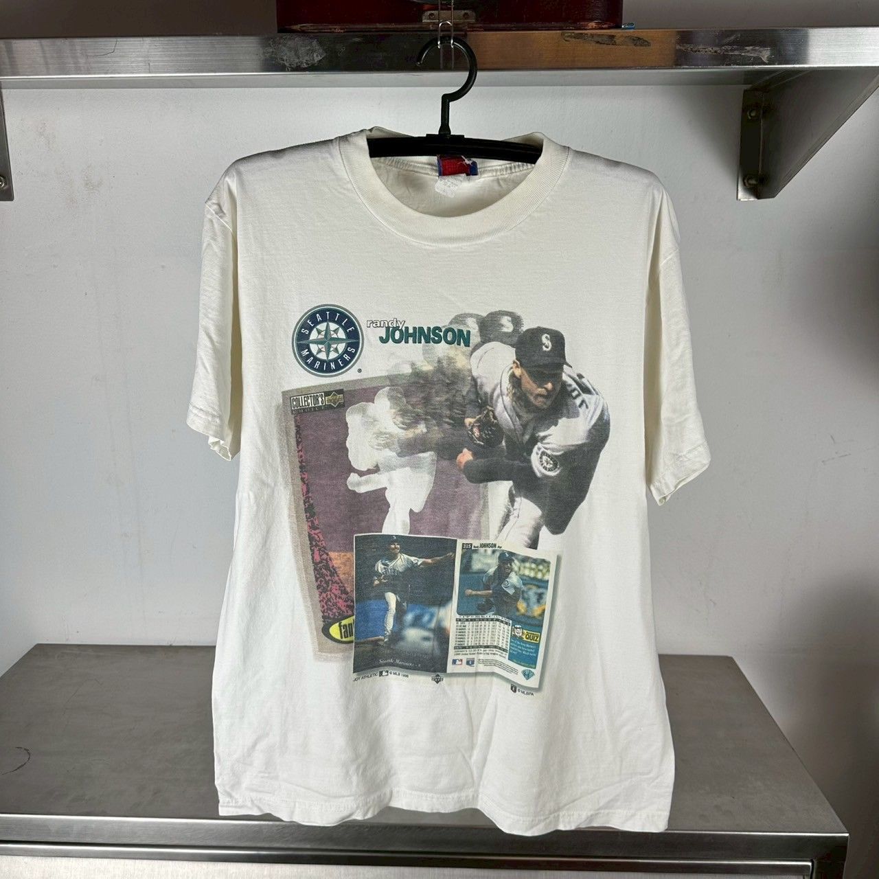 ​Vintage 1996 Randy Johnson Seattle Mariners MLB T-shirt
