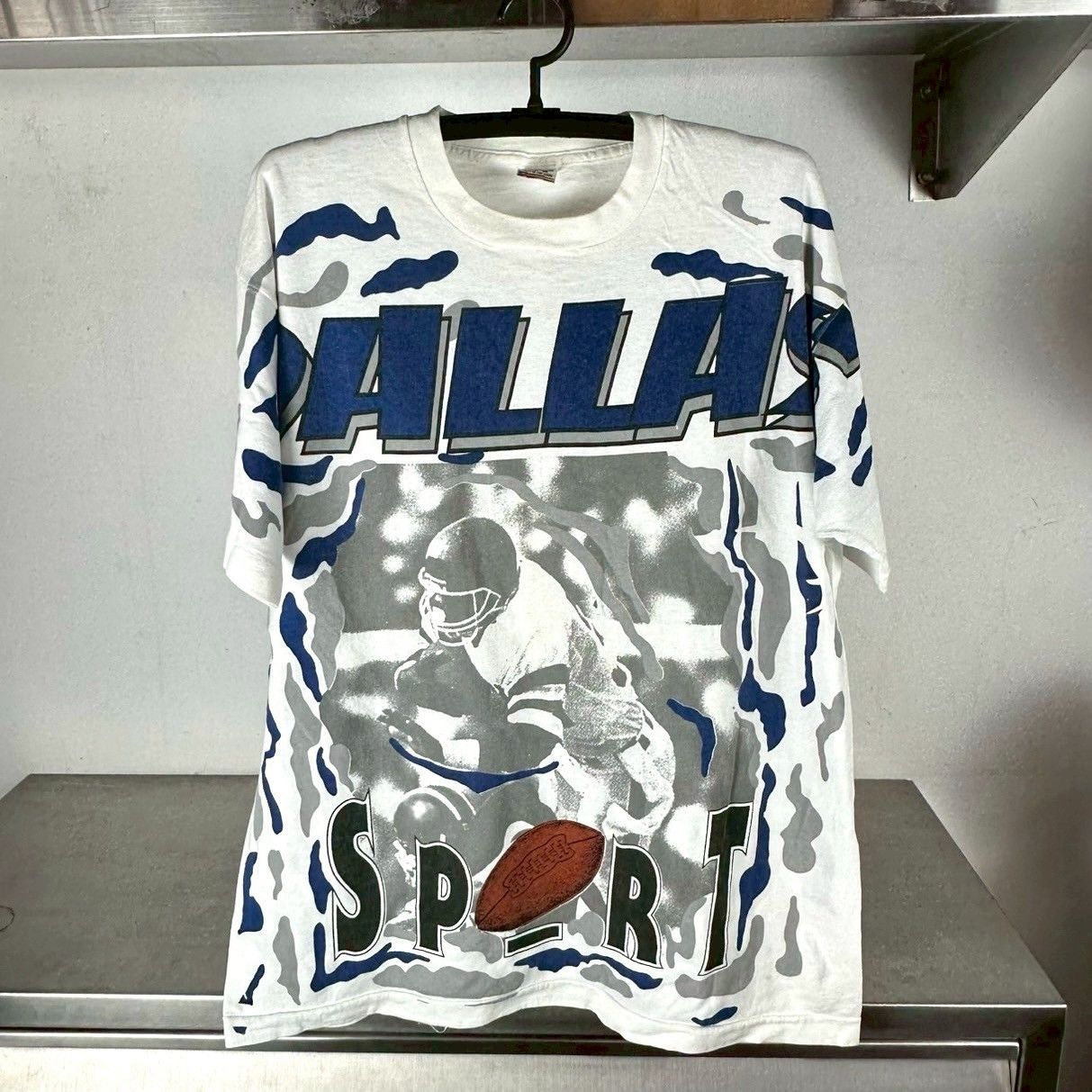 ​Vintage 90s Dallas Cowboys Football Sport AOP T-shirt