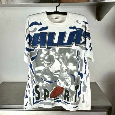 ​Vintage 90s Dallas Cowboys Football Sport AOP T-shirt