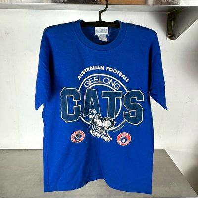 ​Vintage 90s Geelong Cats Australian Football AFL T-shirt