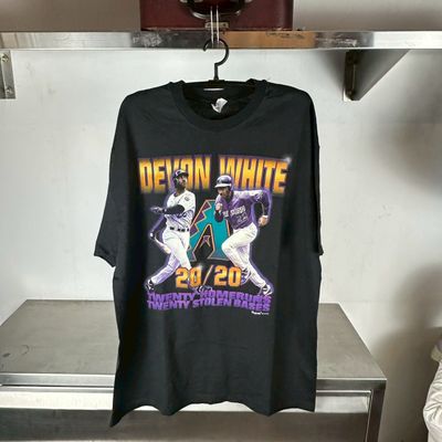 ​​​​Vintage 1998 Devon White Arizona Diamondbacks 20/20 MLB T-shirt