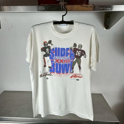 ​​​​​Vintage 1989 NFL Super Bowl Bengals VS 49ers T-shirt