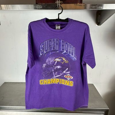​​​​​Vintage 2000 Baltimore Ravens Super Bowl Champions NFL T-shirt