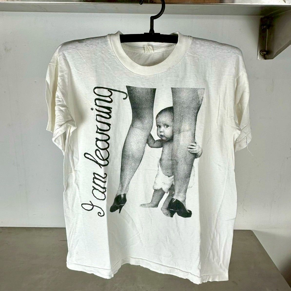 ​​​​​​​Vintage 80s/90s Jam Learning Baby Photography T-shirt
