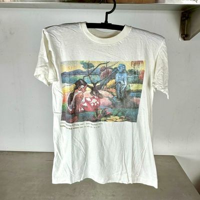 ​​​​​​​Vintage 80s Paul Gauguin Painter Artwork T-shirt