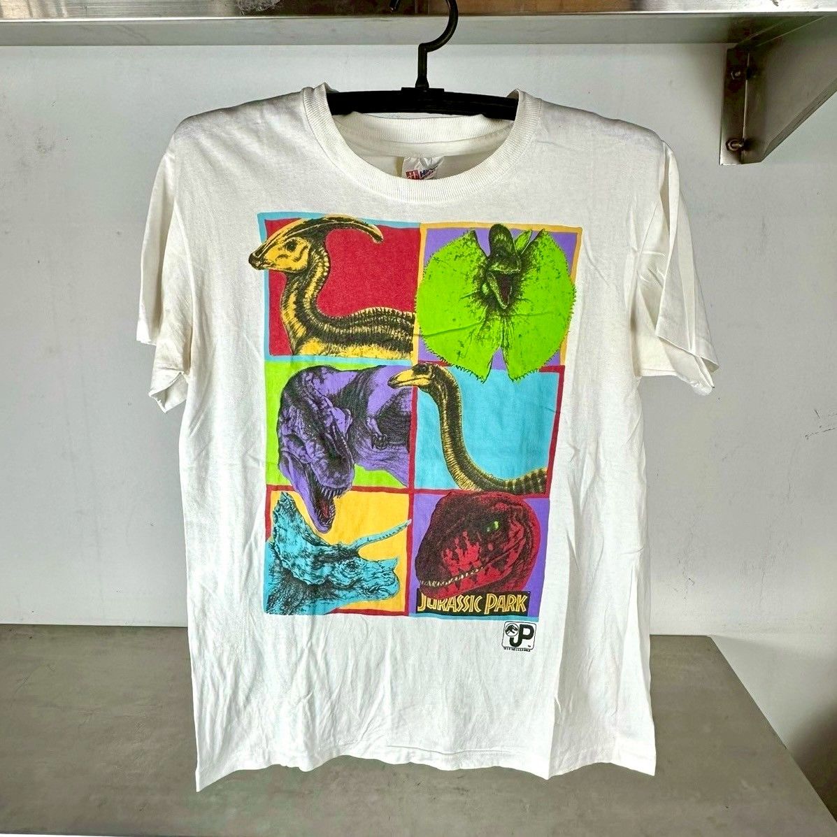 ​Vintage 1993 Jurassic Park Artwork Graphic Promo T-shirt