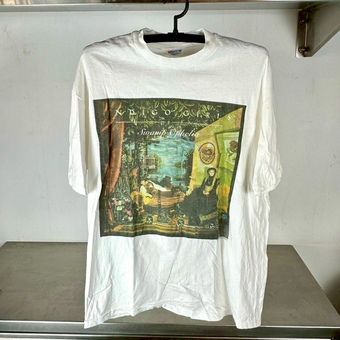 ​Vintage 1994 Indigo Girls Swamp Ophelia Folk Duo T-shirt