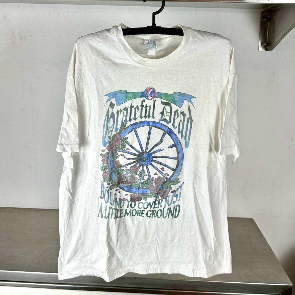 ​Vintage 1995 Grateful Dead Truckin&#39; Summer Rock Band Tour T-shirt