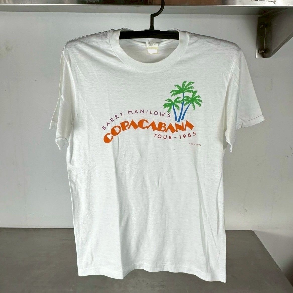 ​​​Vintage 1985 Barry Manilow Copacabana Tour​ T-shirt