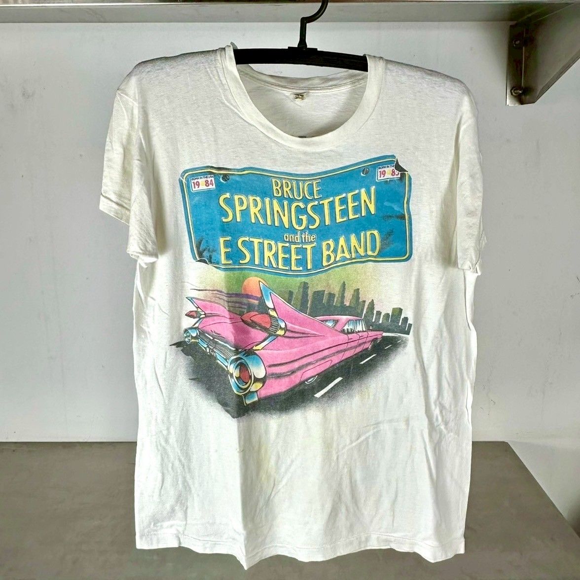 ​Vintage 1984-85 Bruce Springsteen Born in the USA Tour​ T-shirt