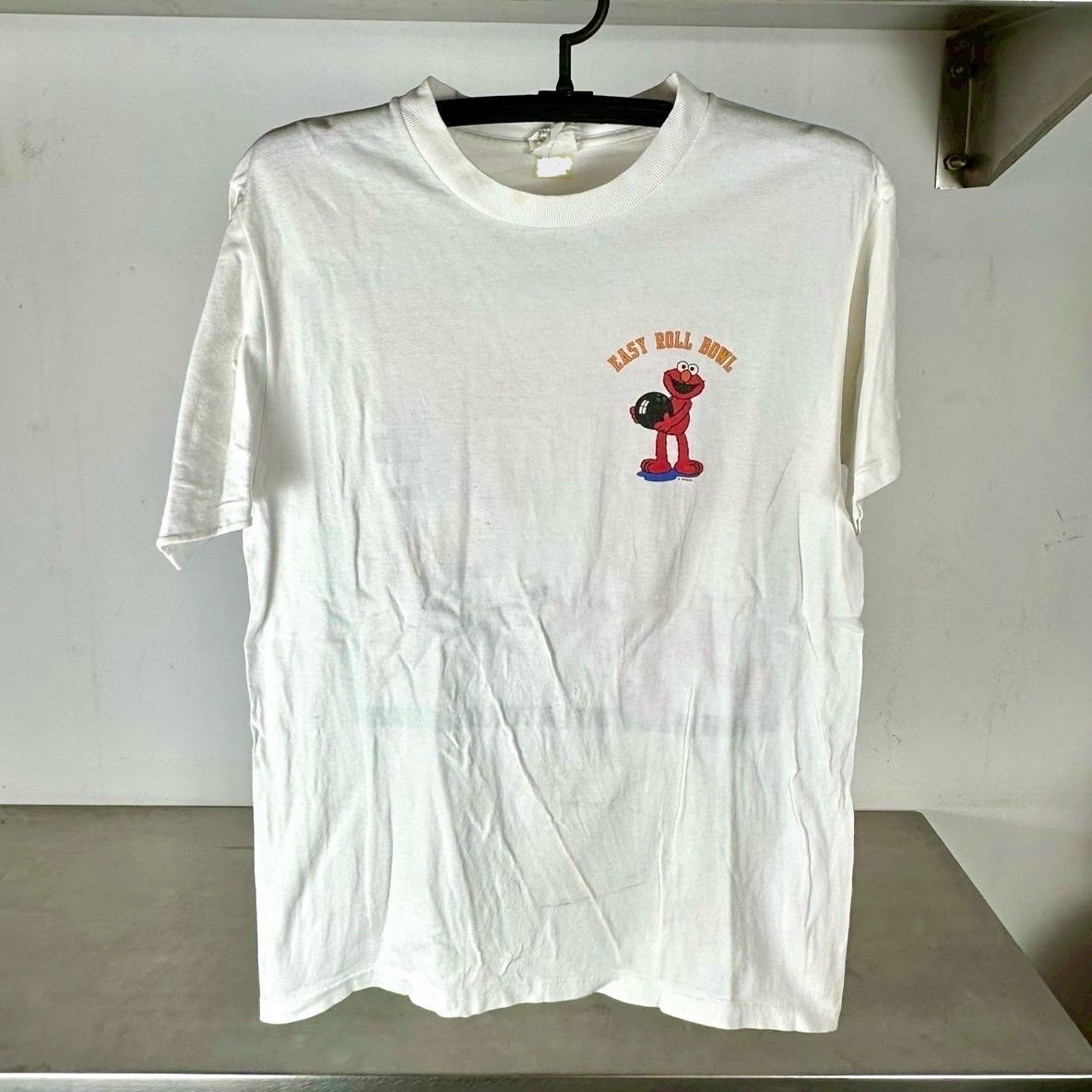 ​​Vintage 90s Sesame Street Elmo Jim Henson Bowling Graphic​ T-shirt