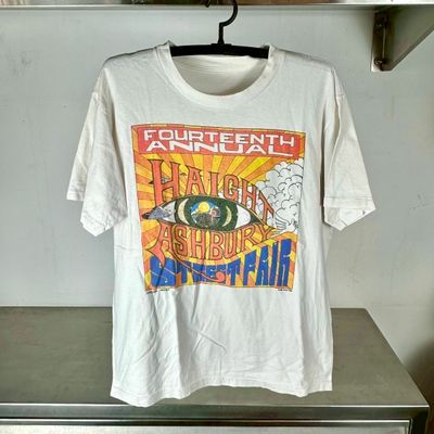 ​​Vintage 1991 Haight Ashbury Street Fair Graphic Artwork T-shirt