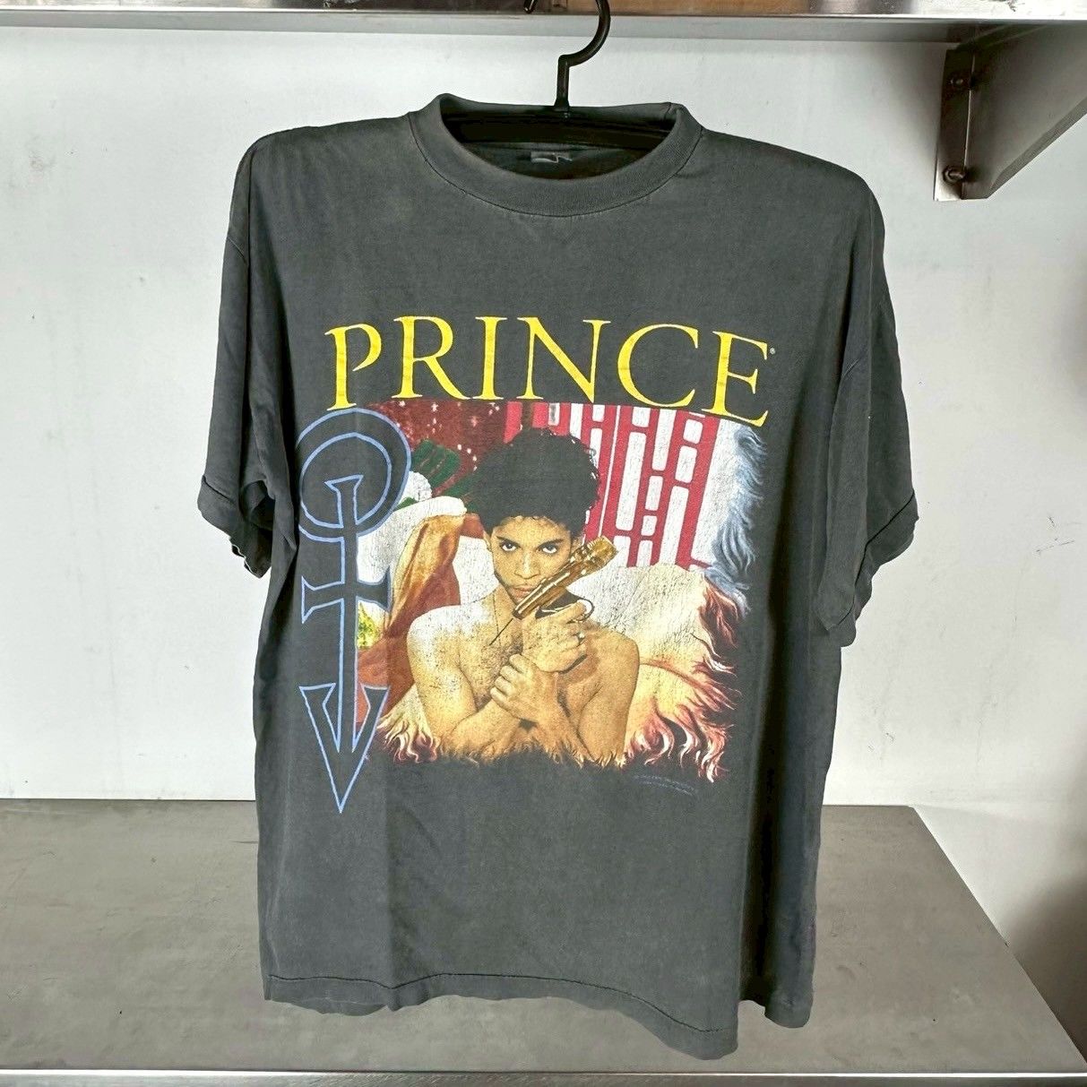 ​Vintage 1992 Prince Diamonds &amp; Pearl Tour Faded T-shirt