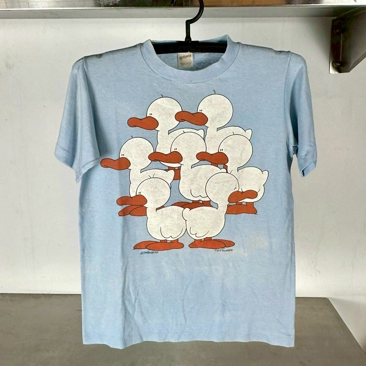 ​Vintage 1985 Jim Benton Duck Graphic Cute T-shirt