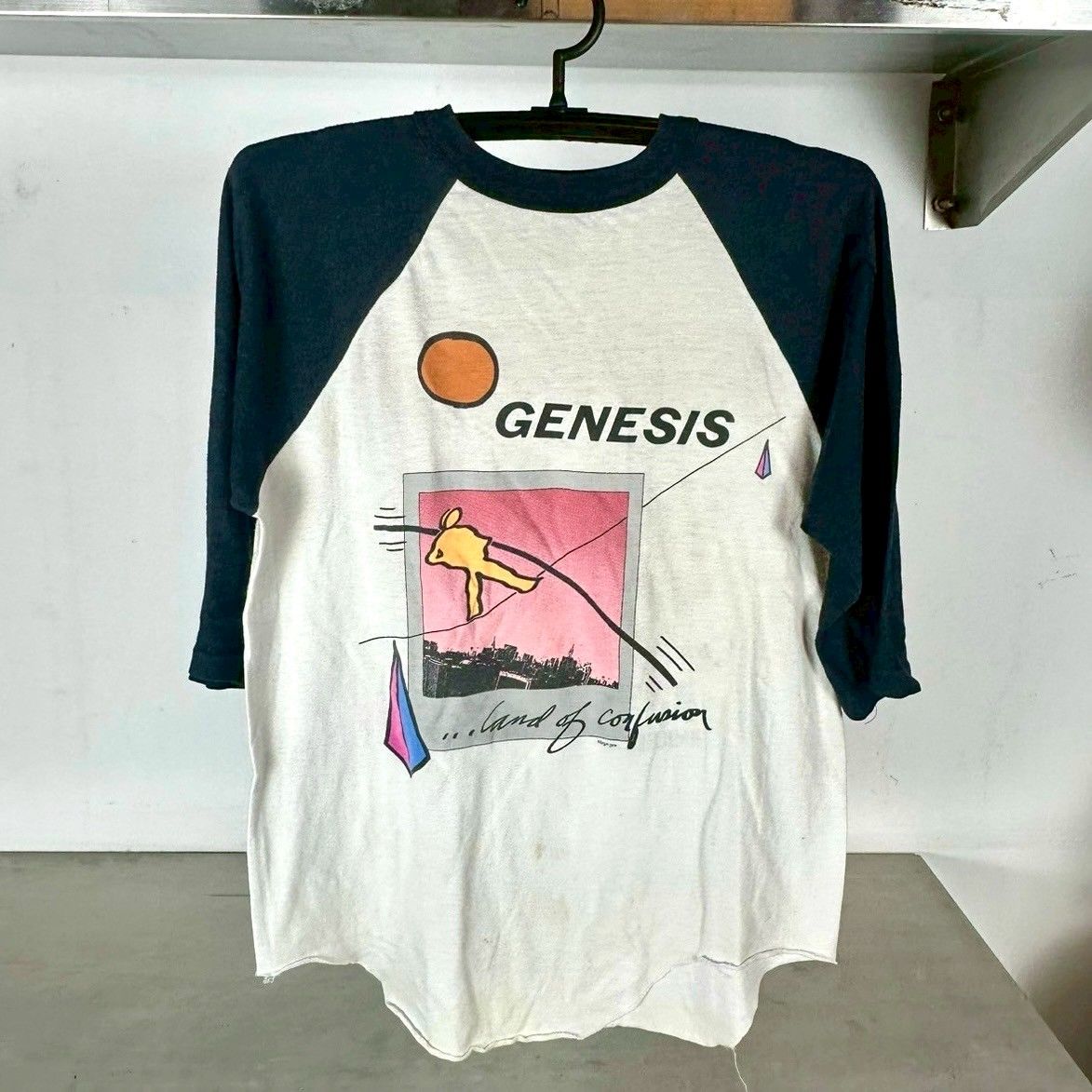 ​Vintage 1986 Genesis Invisible Touch Tour Rock Band T-shirt