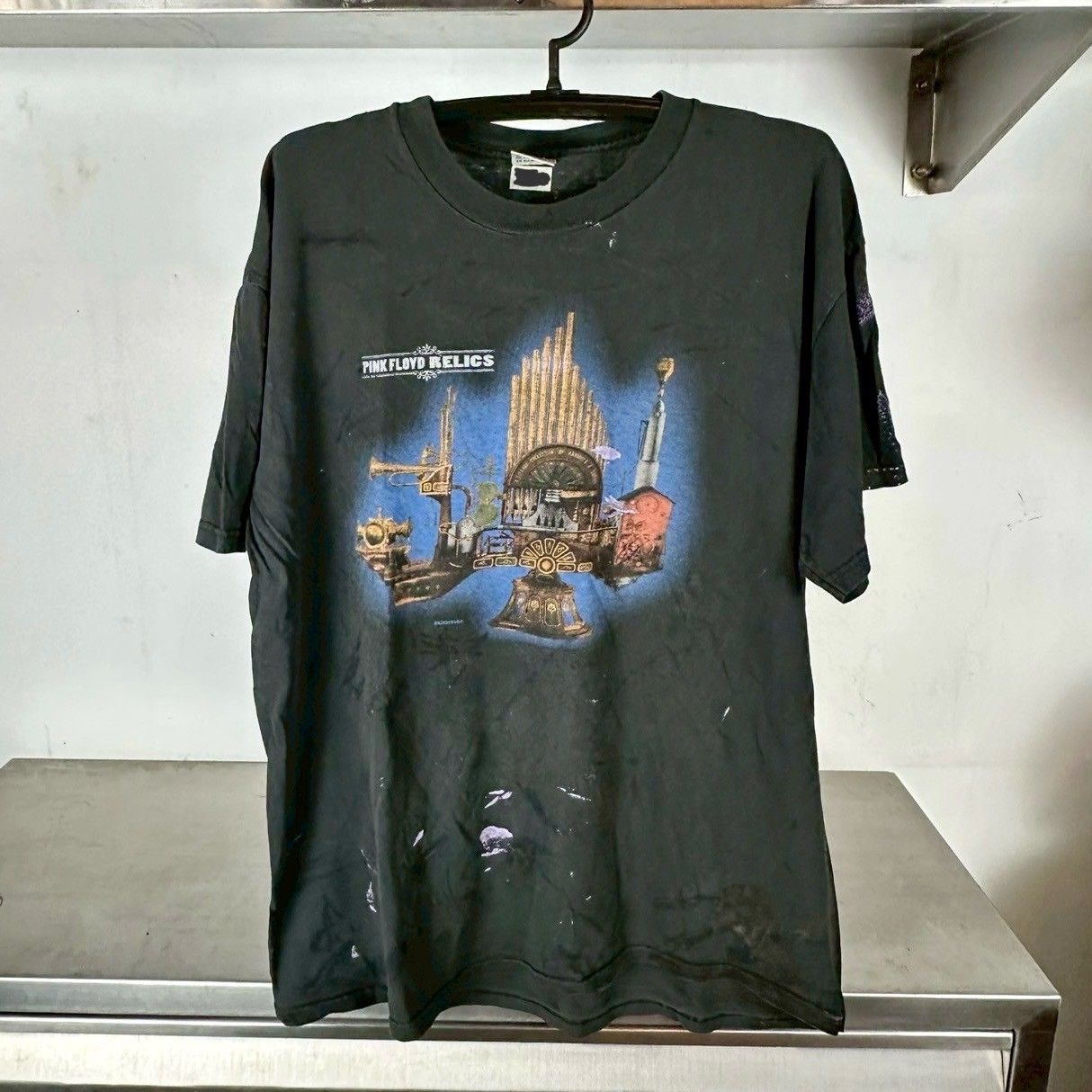 ​Vintage 90s Pink Floyd Relics Album Rock Band T-shirt