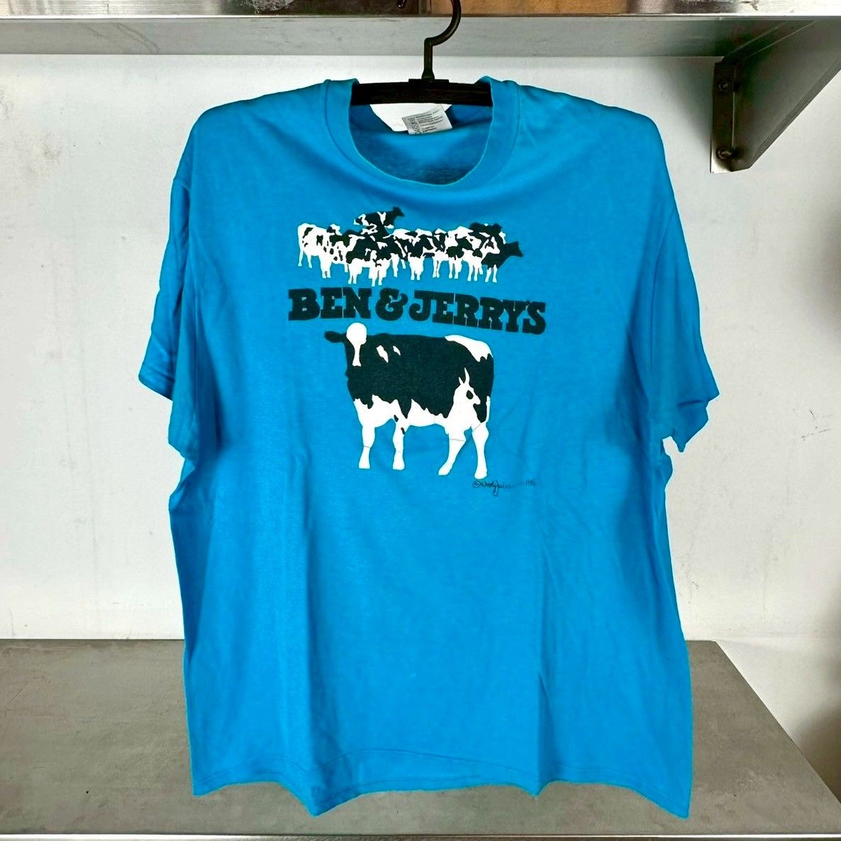 ​Vintage 1985 Ben &amp; Jerry&#39;s Ice Cream Promo T-shirt
