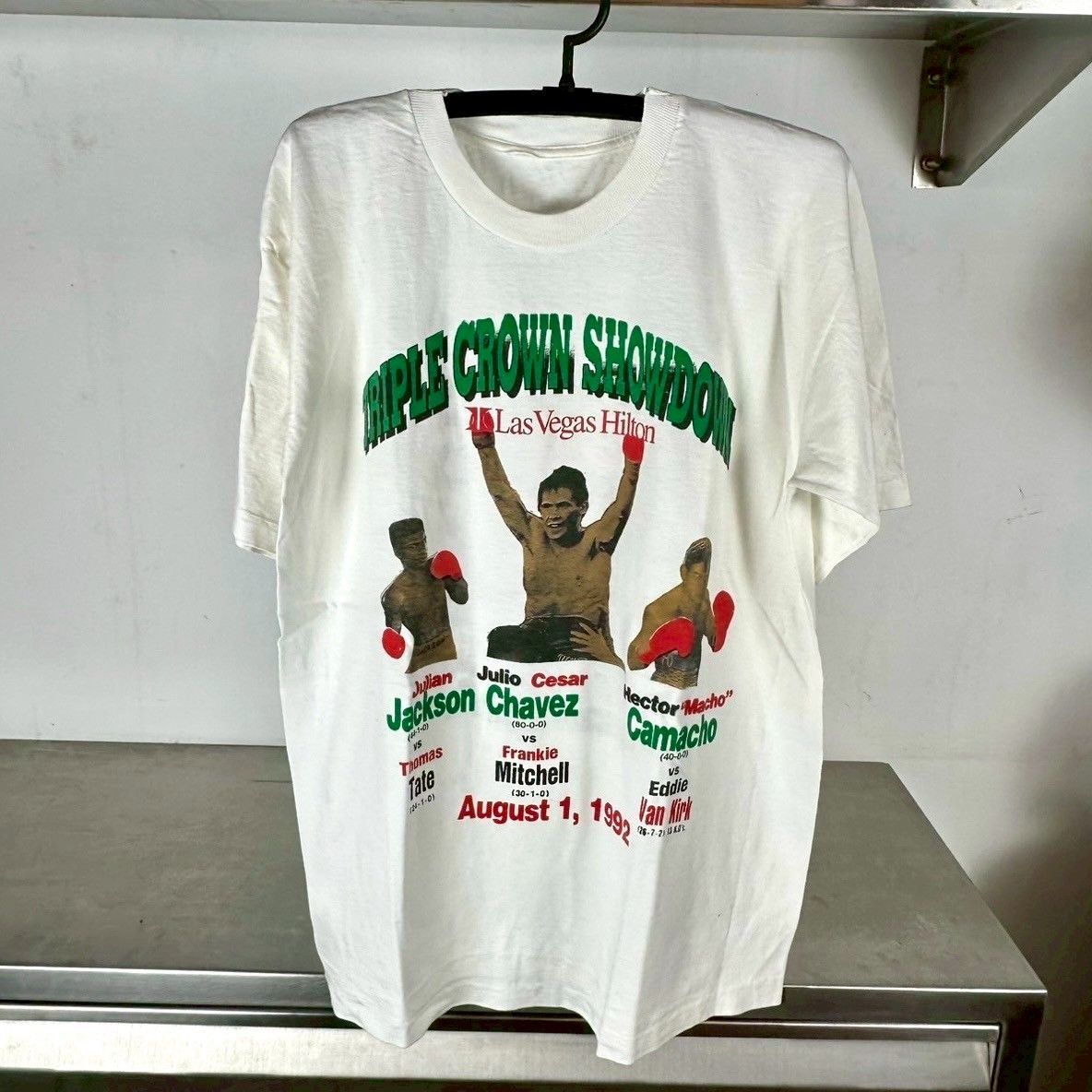 ​Vintage 1992 Julio Cesar Chavez Boxing Showdown T-shirt