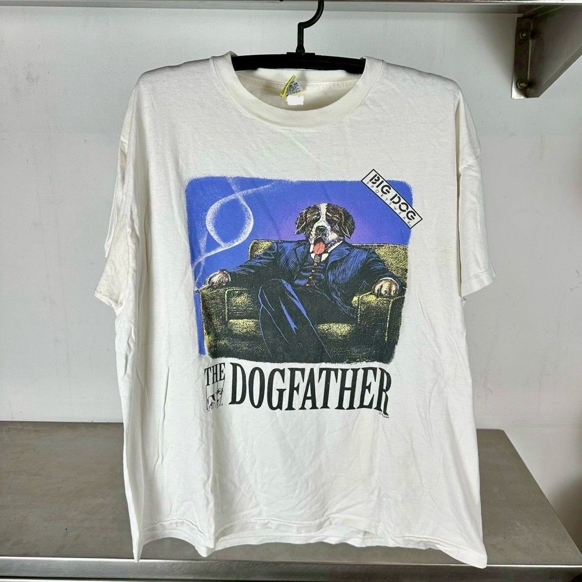 ​Vintage 90s Big Dogs The Dogfather Snoop Dogg Parody T-shirt