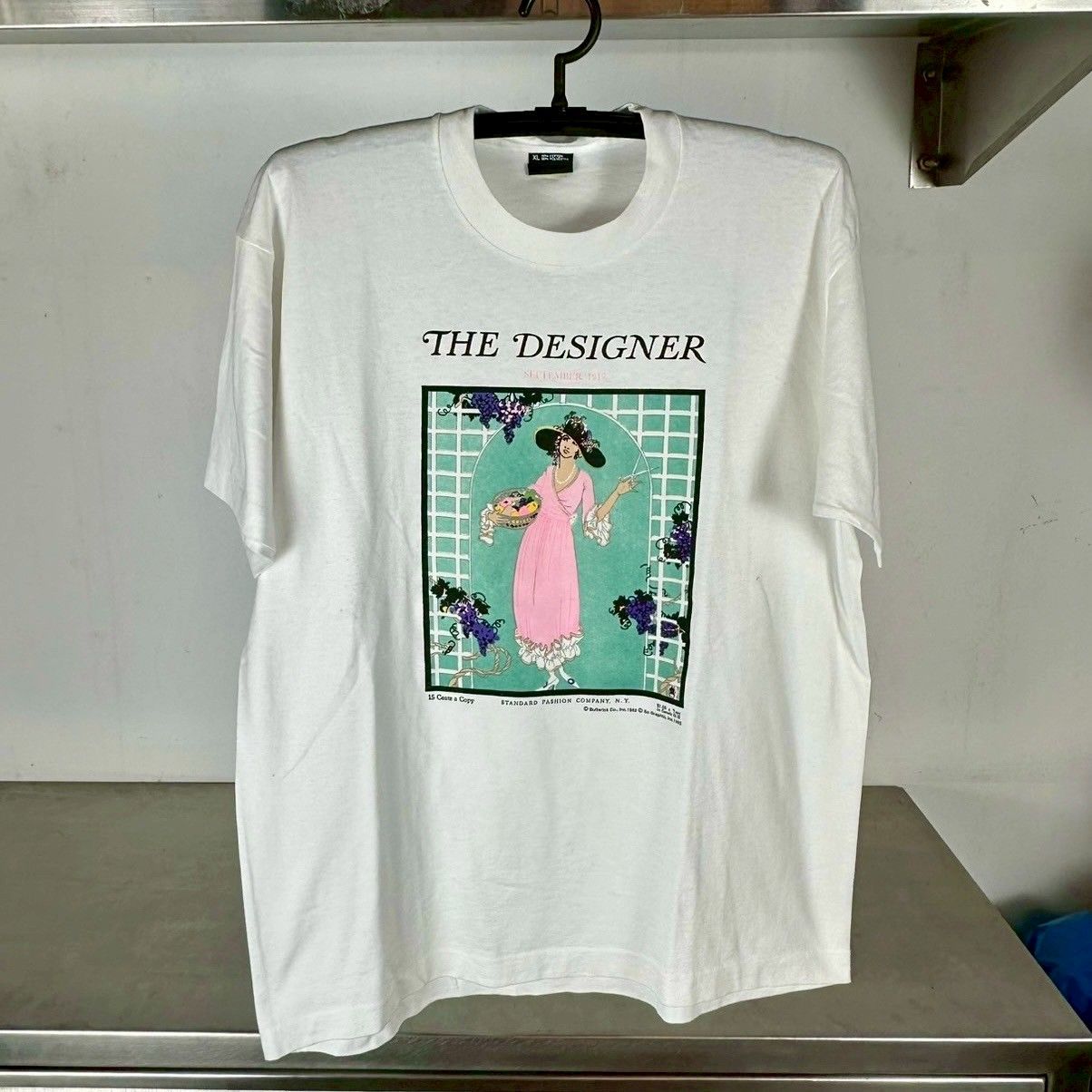 ​​Vintage 1992 The Designer Fashion Magazine Graphic T-shirt