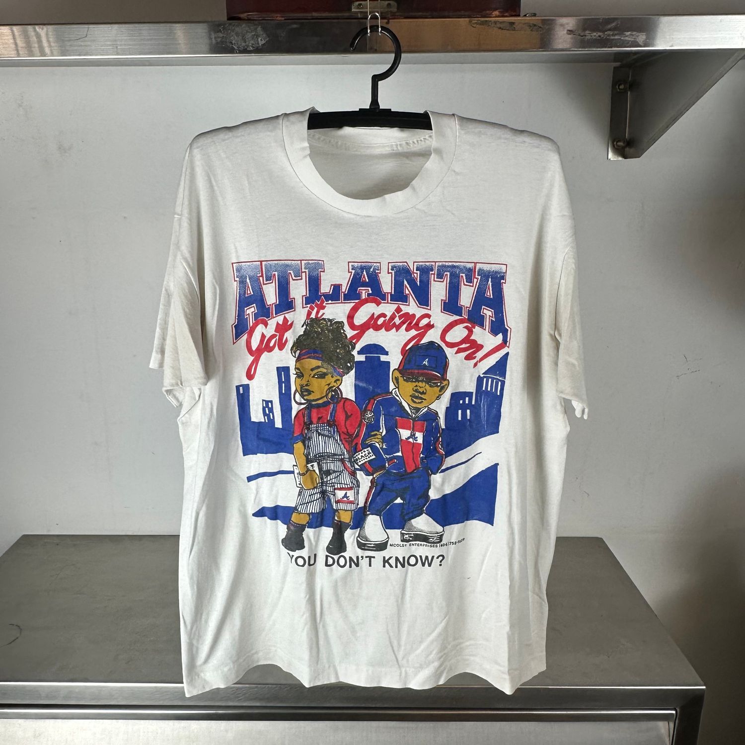 Vintage 90s Atlanta Got It Going On! Hip Hop Rap T-shirt