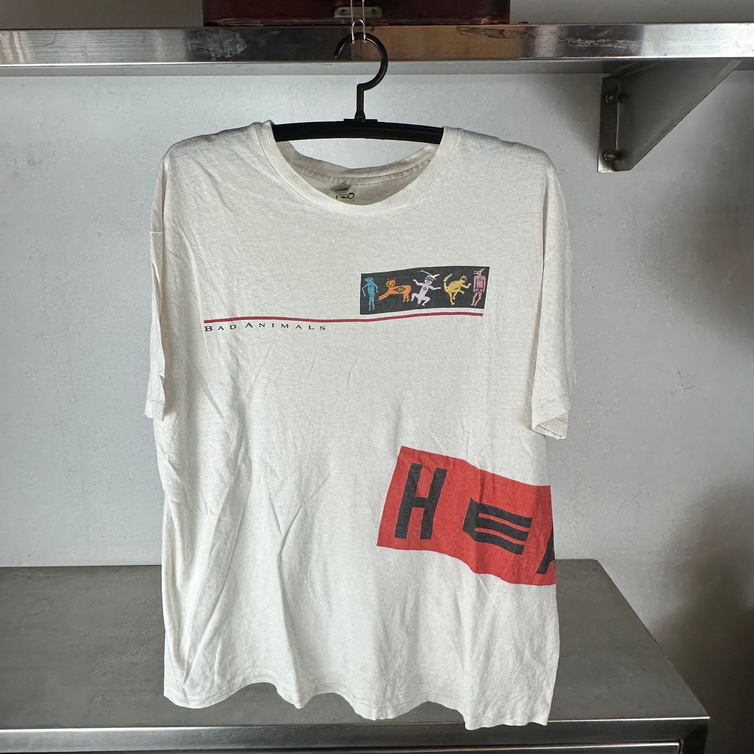 ​Vintage 1987 Heart Bad Animals Rock Band T-shirt