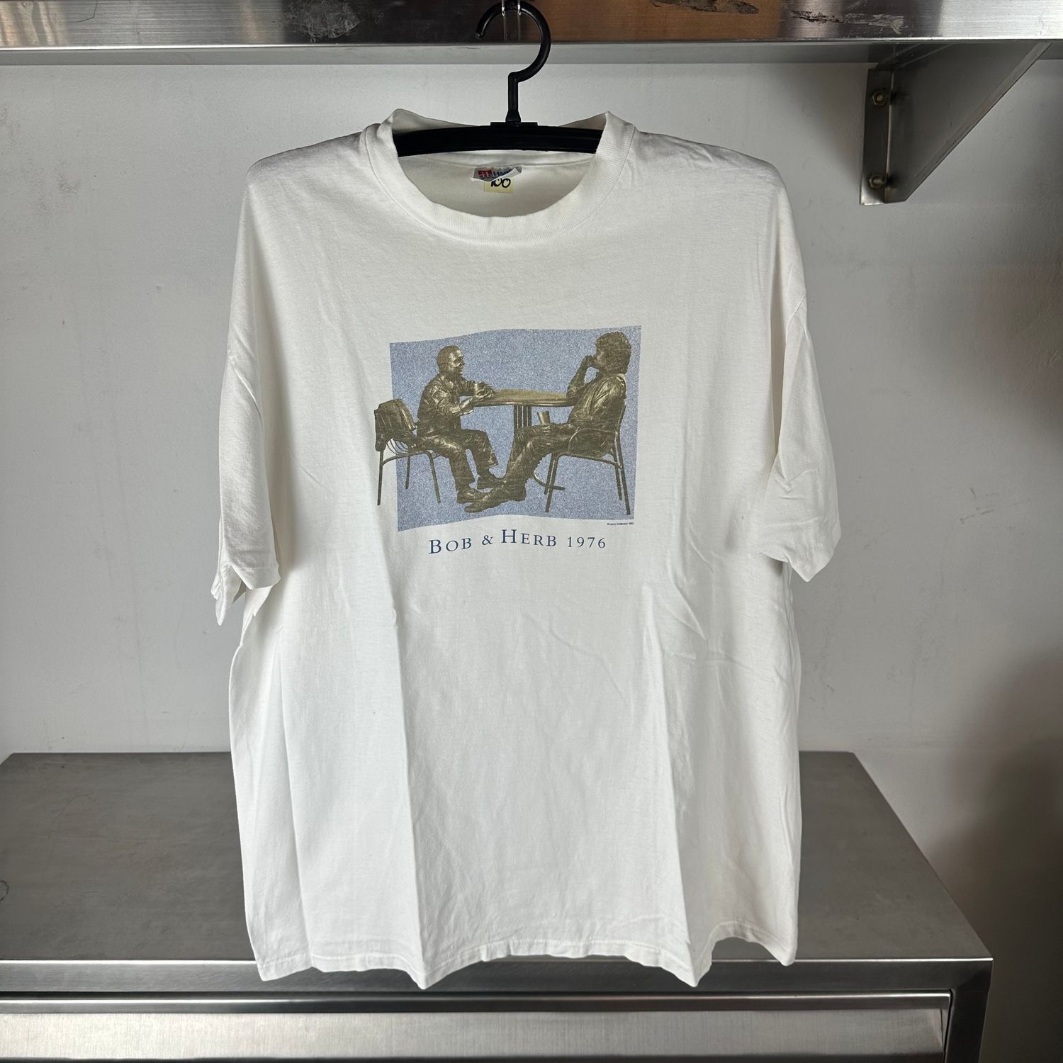 ​Vintage 1992 Bob &amp; Herb 1976 Gegentech Promo T-shirt