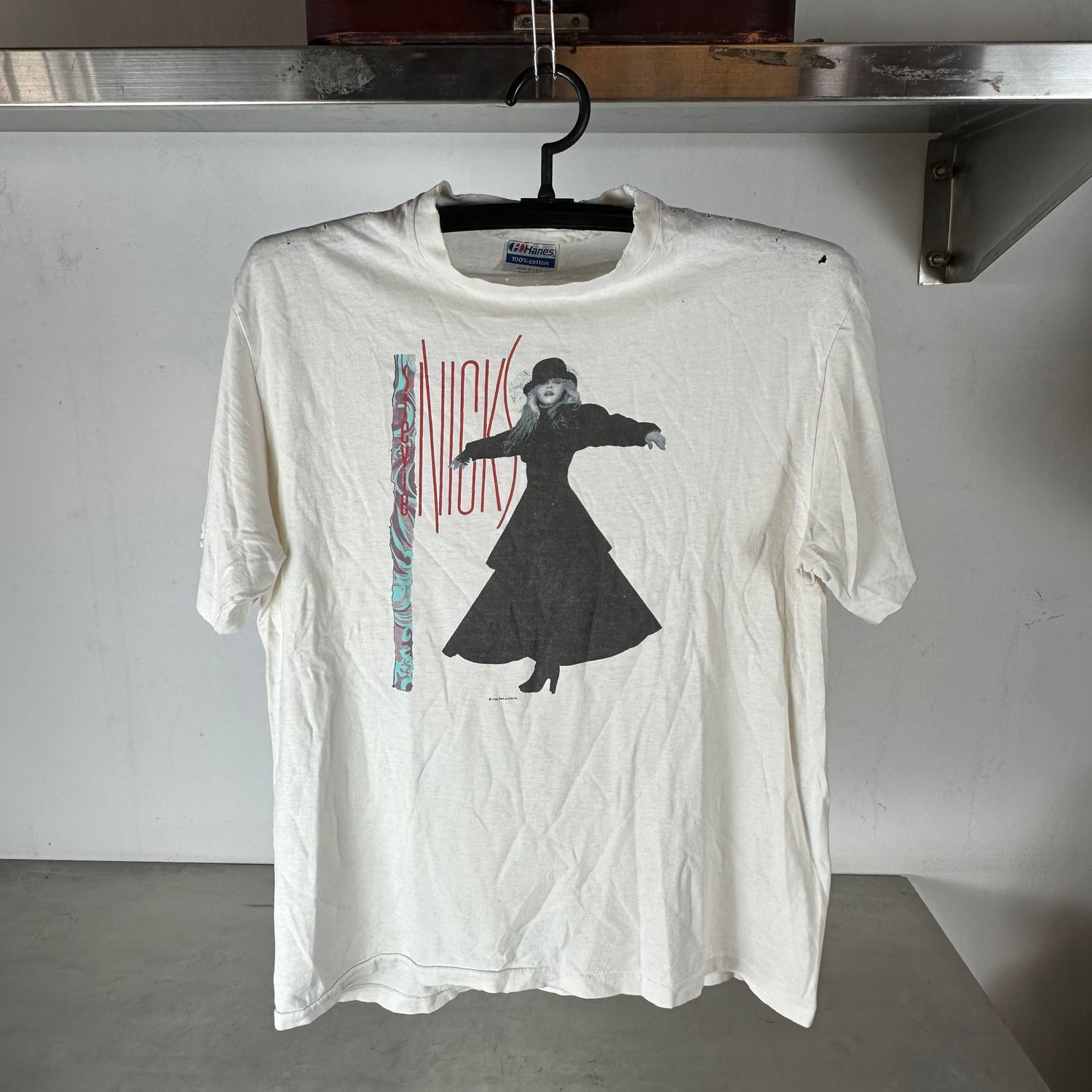​Vintage 1986 Stevie Nicks Fleetwood Mac Rock a Little World Tour T-shirt