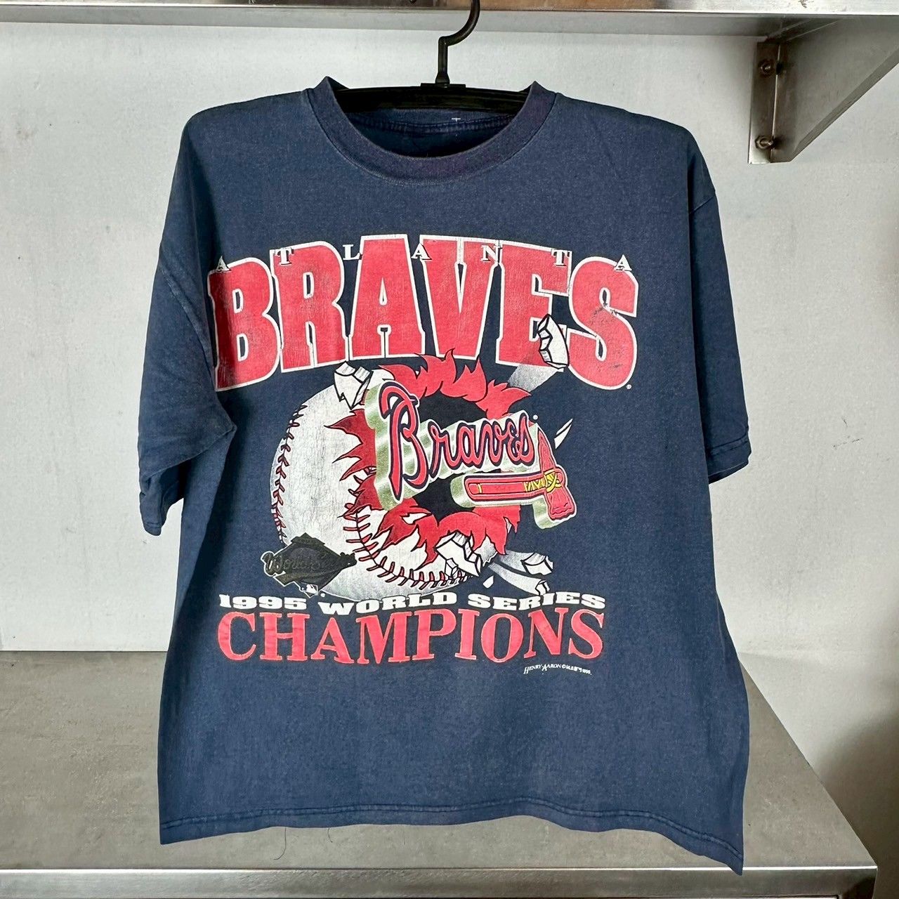 ​Vintage 1995 Atlanta Braves World Champions MLB T-shirt