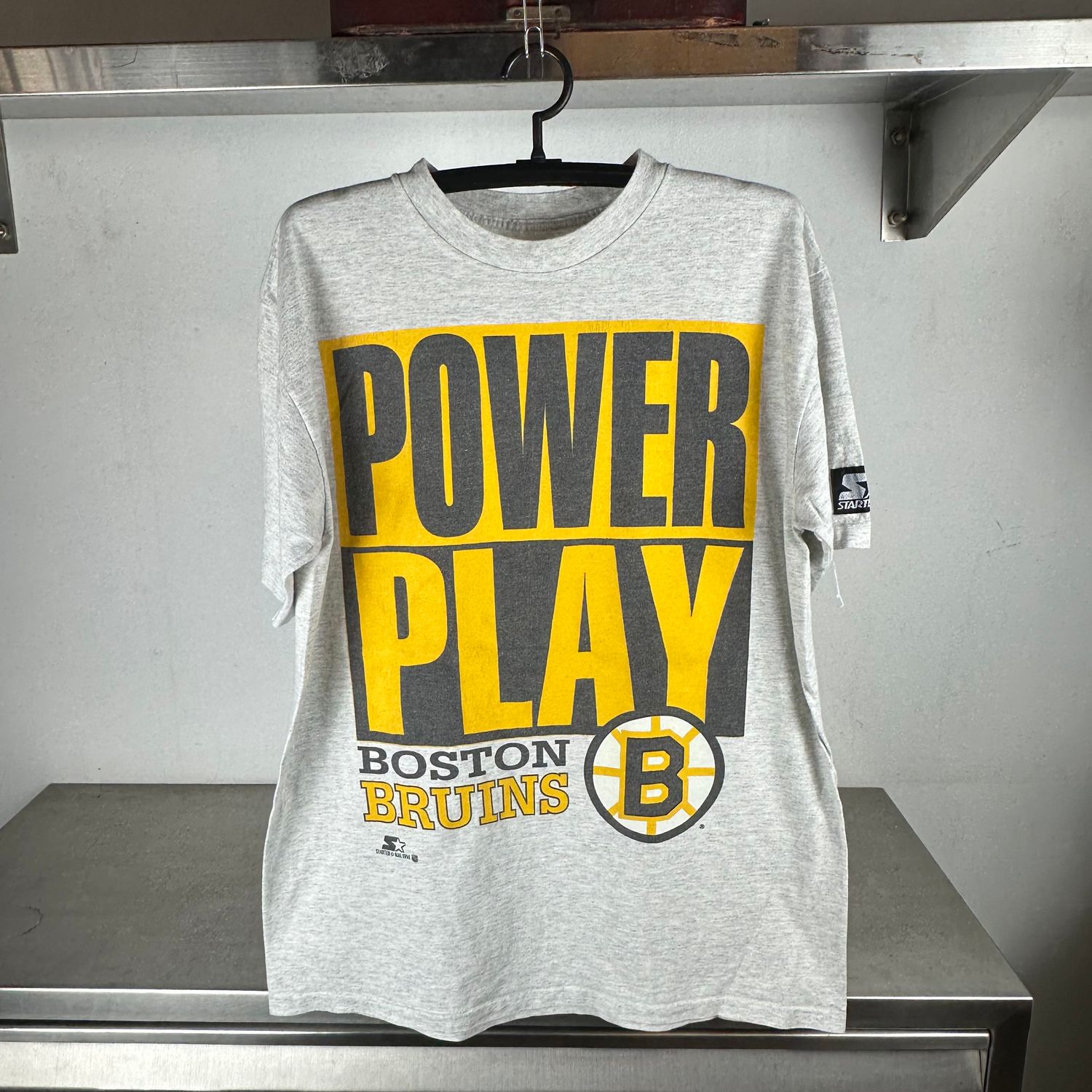 ​Vintage 1991 Boston Bruins Power Play NHL T-shirt