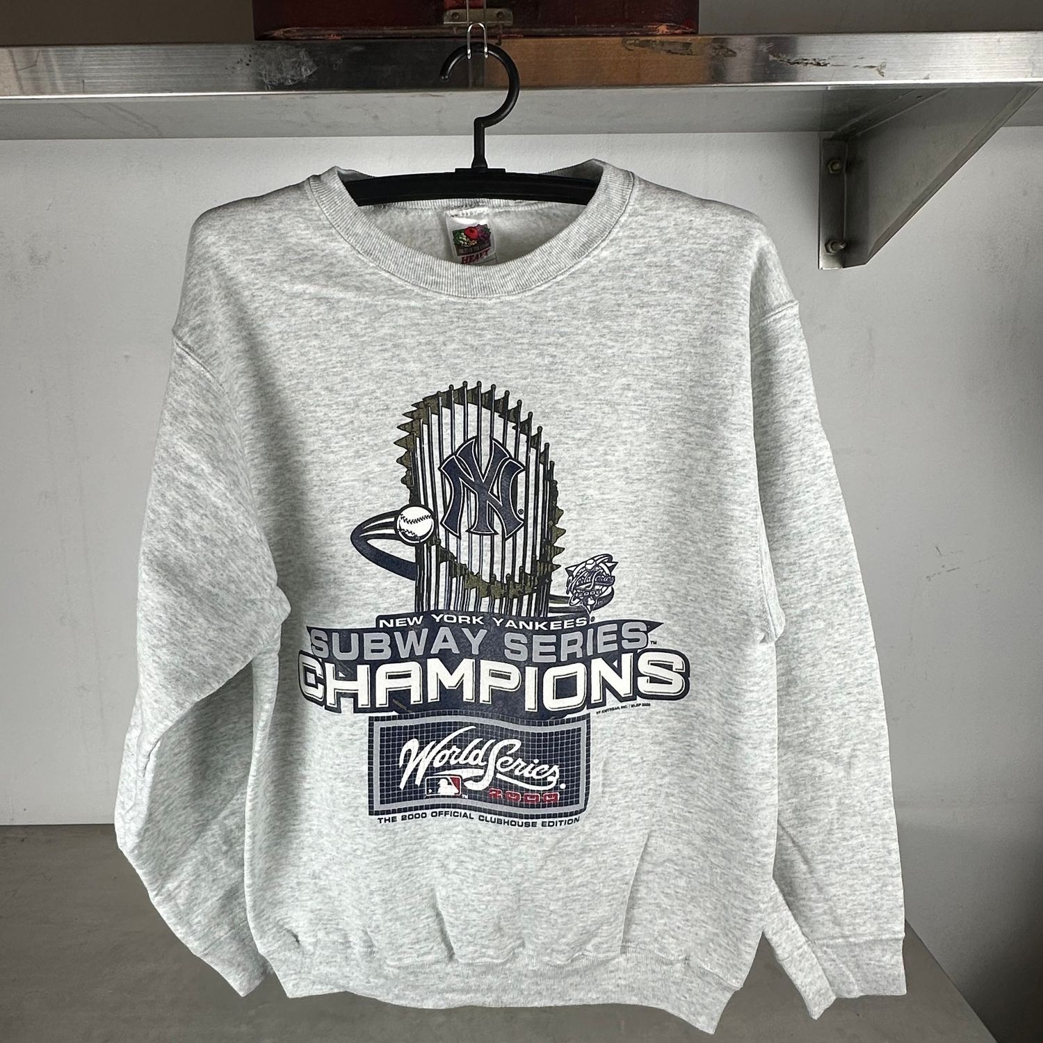 ​​Vintage 2000 New York Yankees Subway Series Champions Sweatshirt