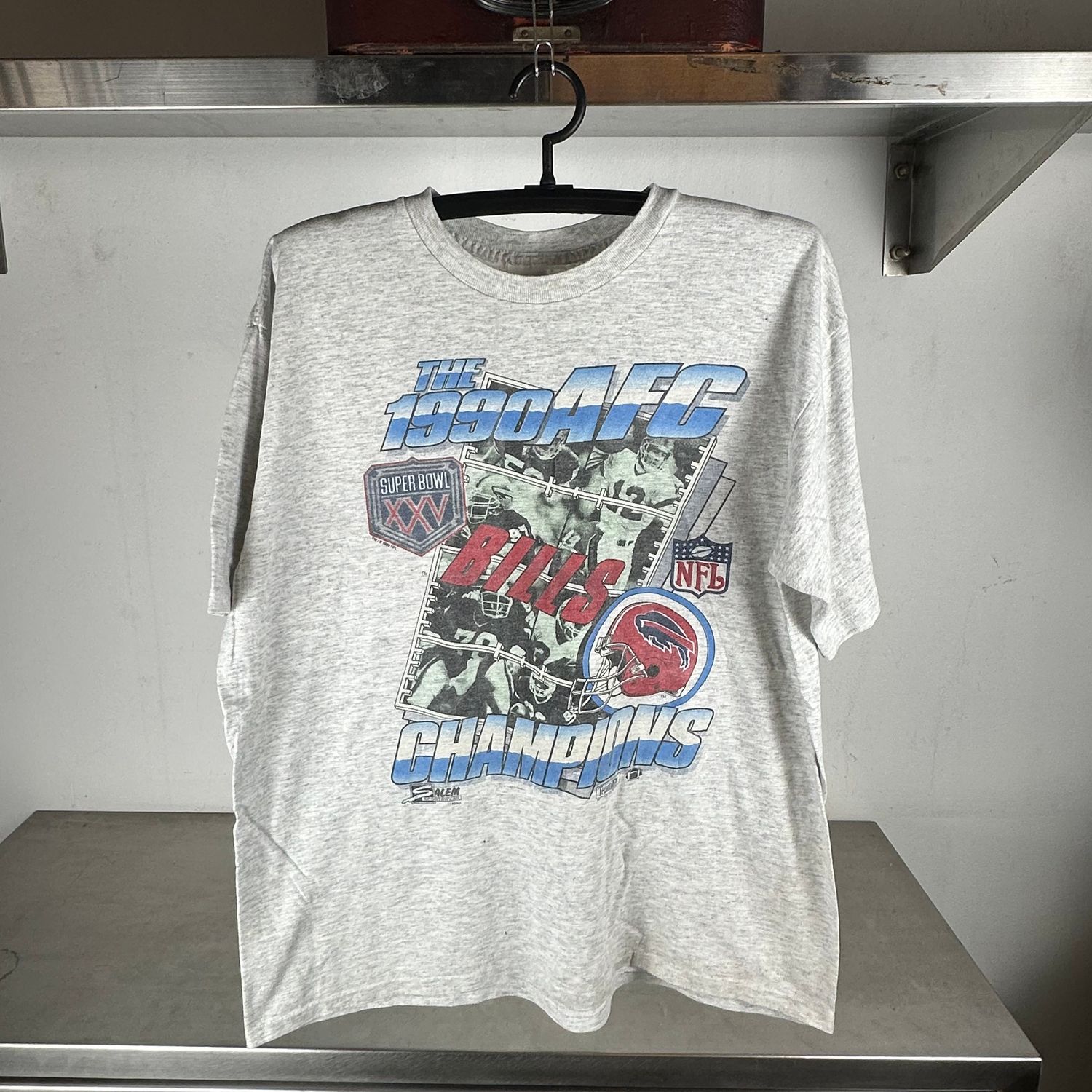 ​​Vintage 1990 Buffalo Bills AFC Champions NFL T-Shirt