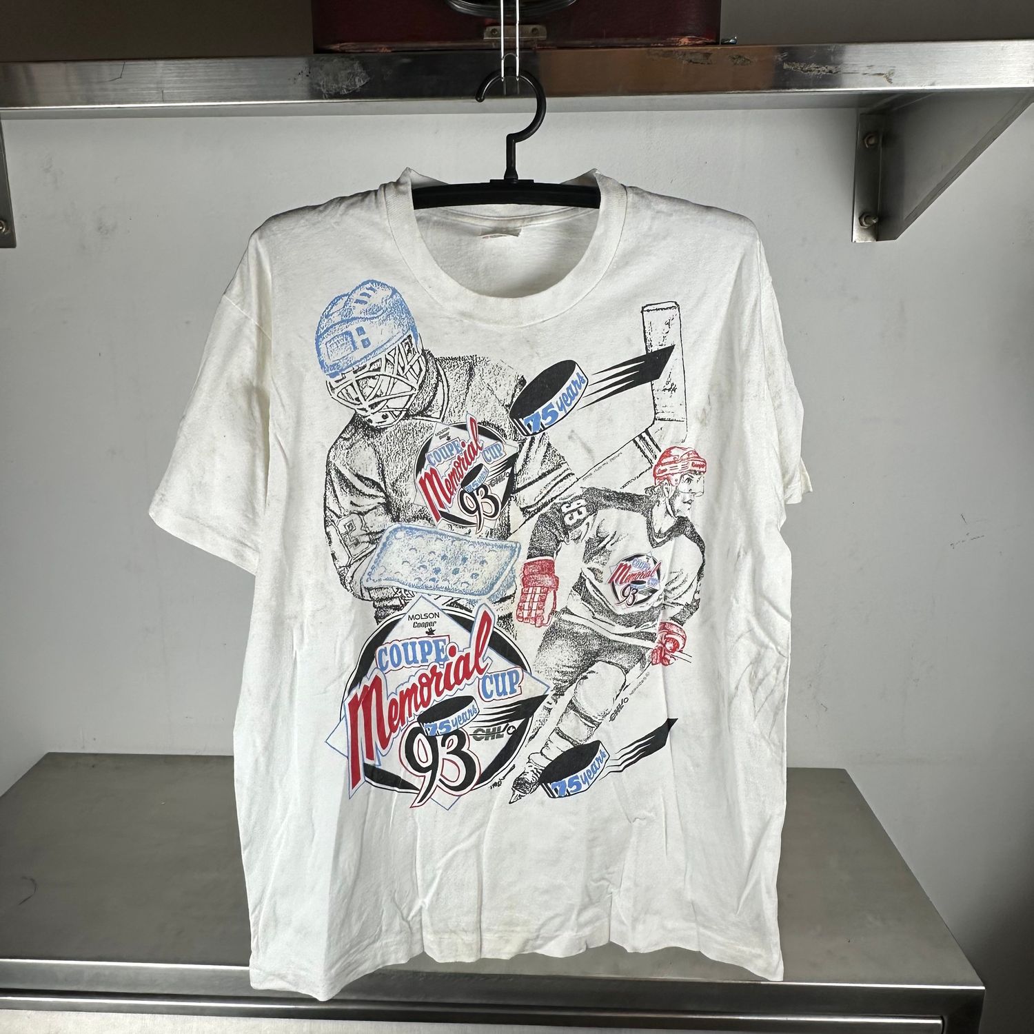 ​​Vintage 1993 Coupe Memorial Cup CHL Hockey T-Shirt