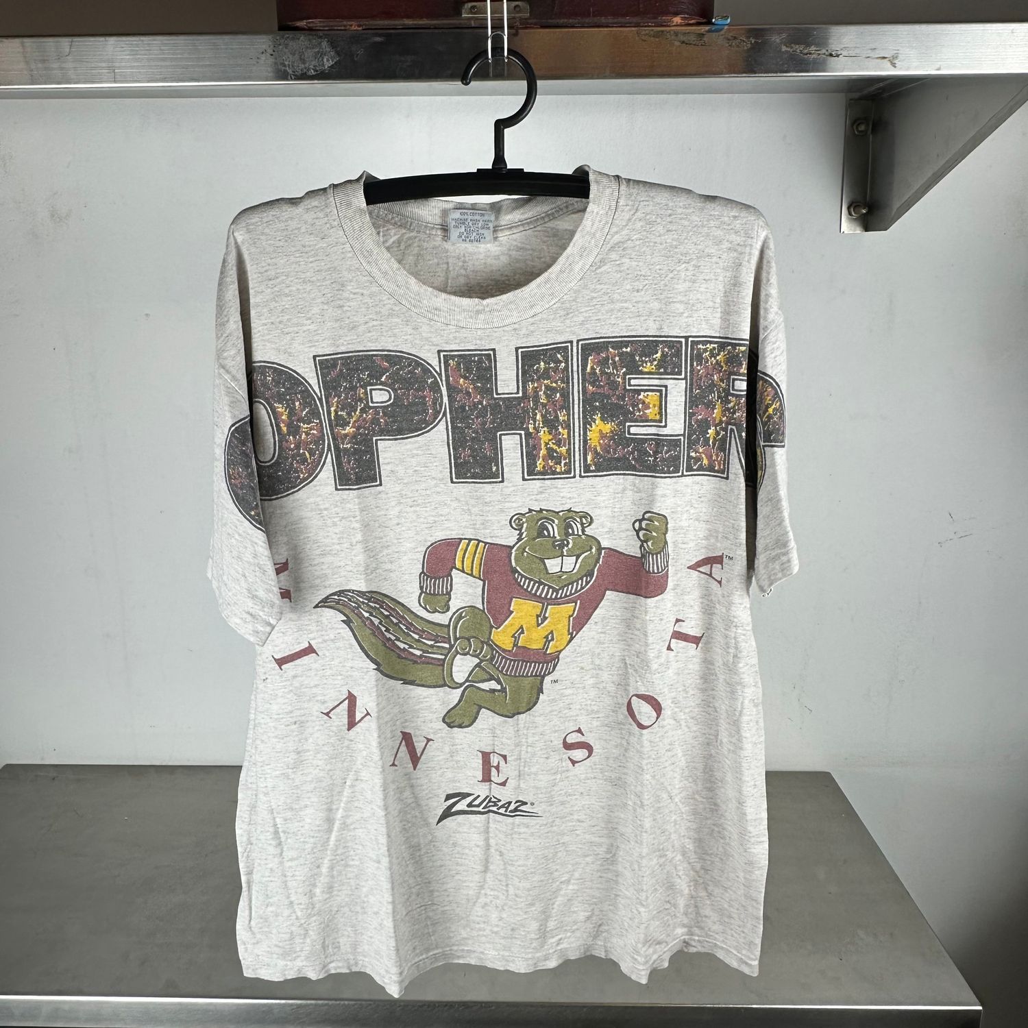 ​​Vintage 90s Minnesota Gophers AOP NCAA T-Shirt