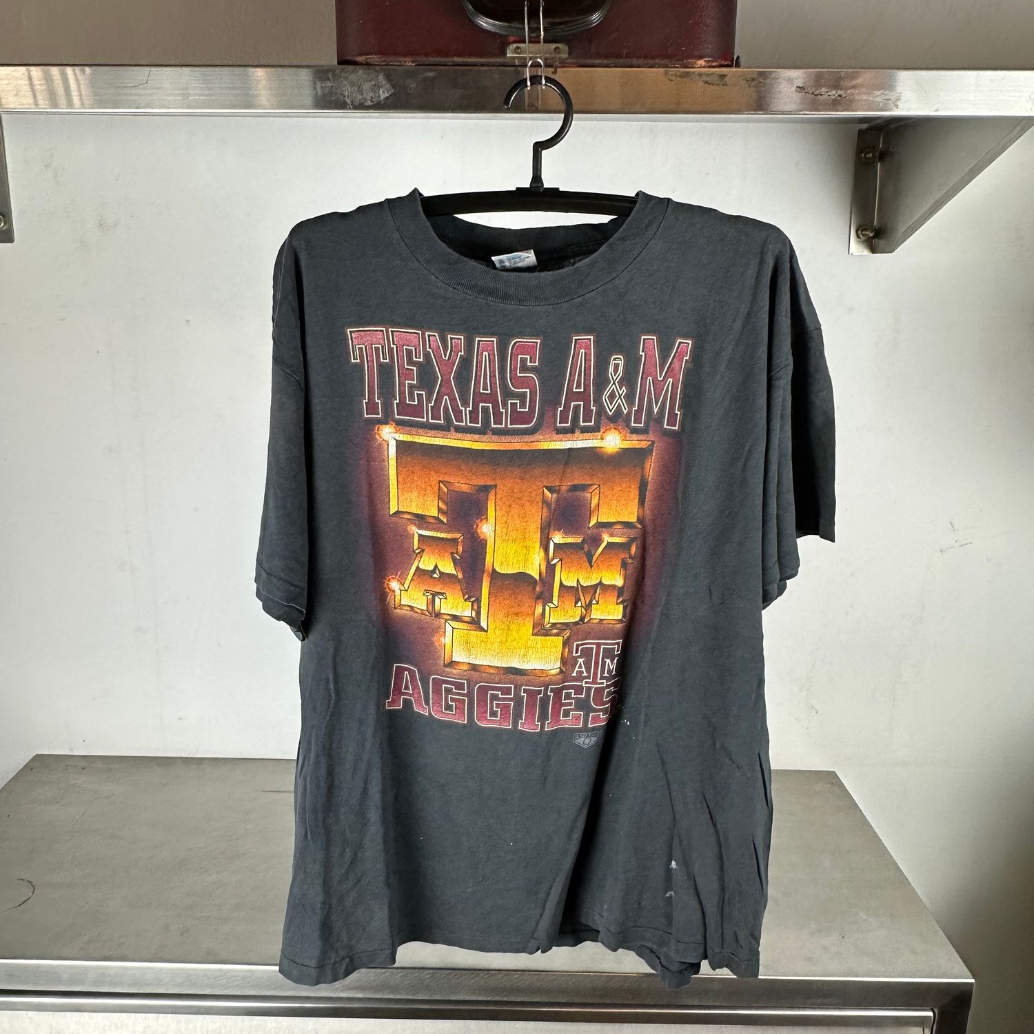 ​Vintage 90s Texas A&amp;M Aggies Graphic NCAA T-shirt
