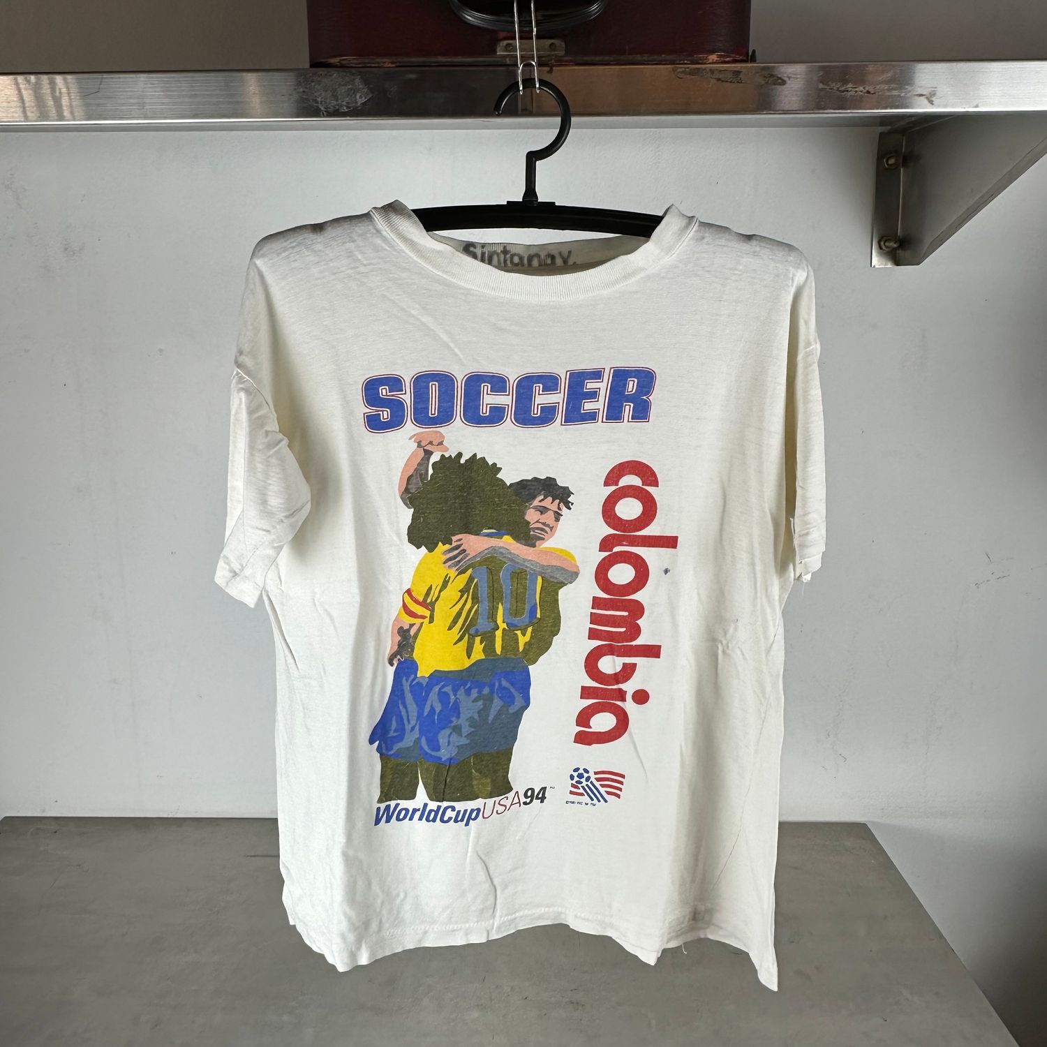 ​Vintage Colombia 1994 USA Soccer World Cup T-shirt