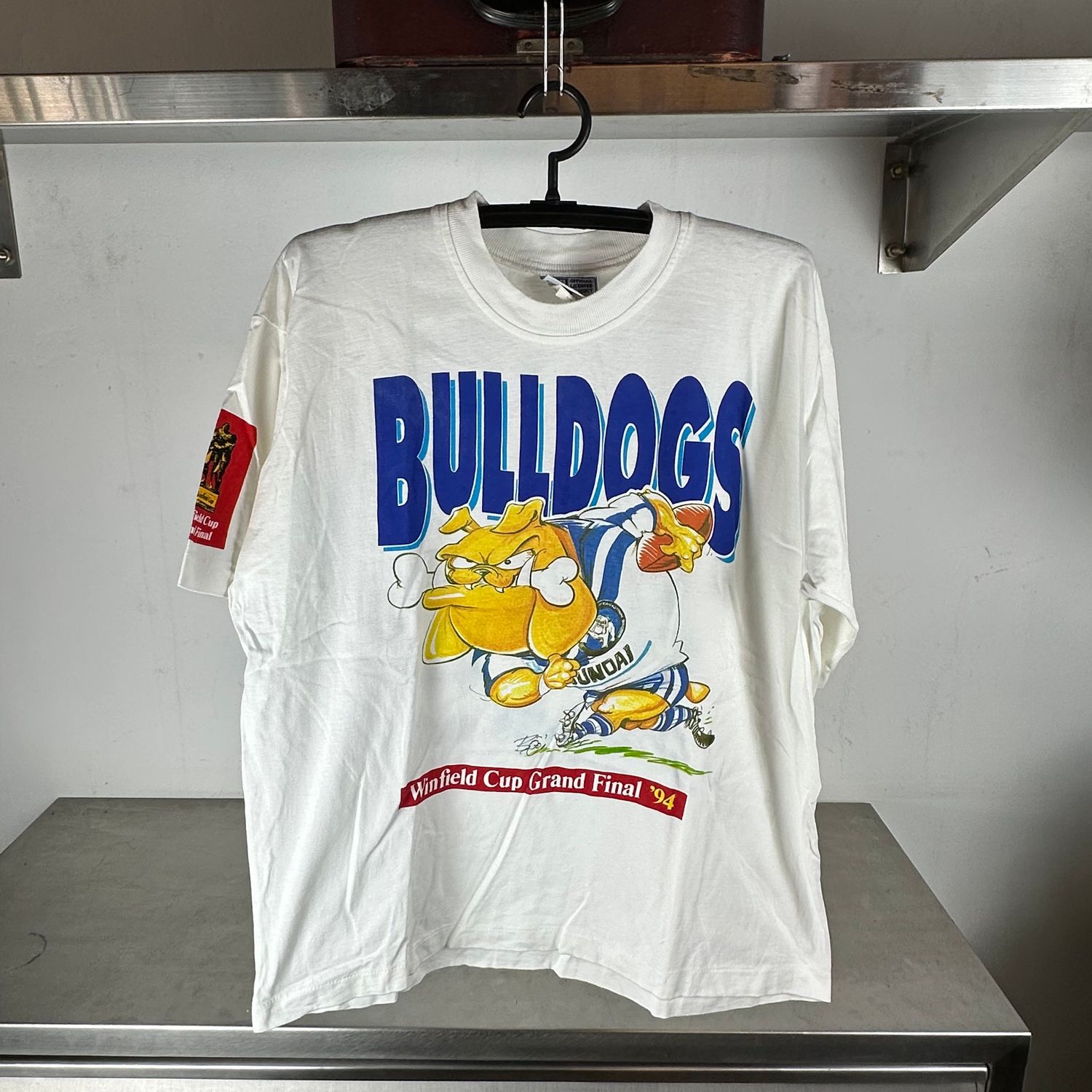 ​Vintage 1994 Canterbury Bulldogs NRLW Grand Final Winfield Cup​ T-shirt