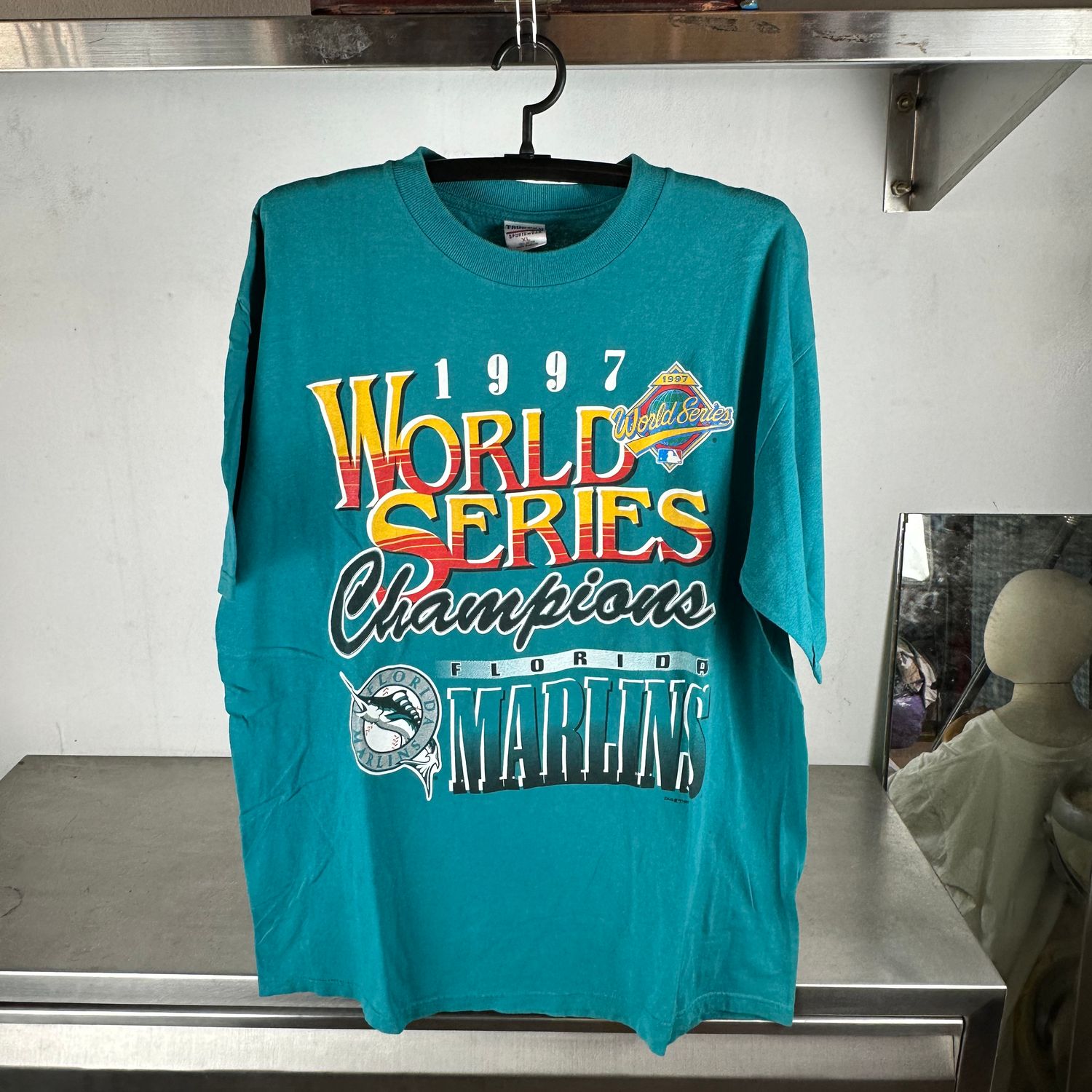 ​Vintage 1997 Florida Marlins World Champions MLB T-shirt