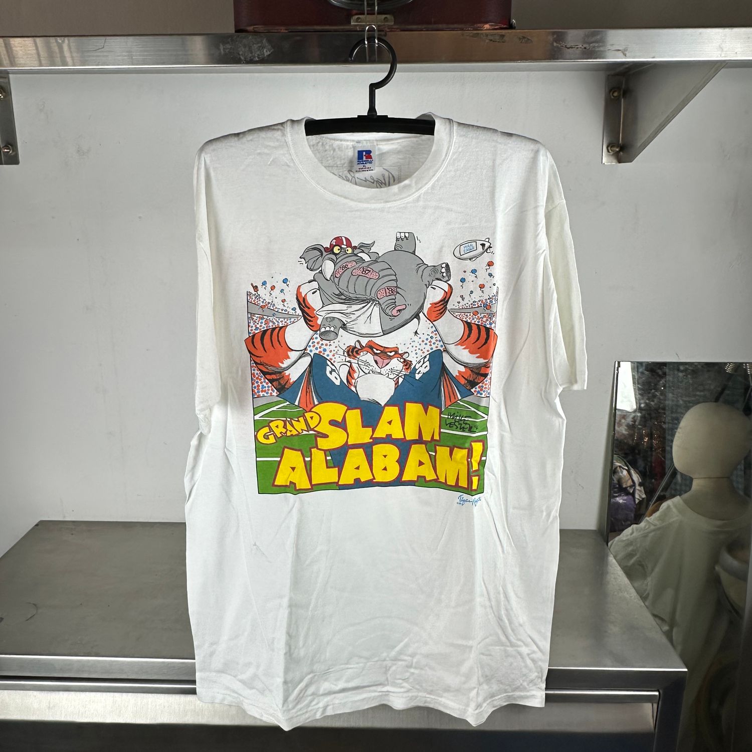 ​Vintage 1989 Auburn Tigers Grand Slam Alabam! NCAA T-shirt