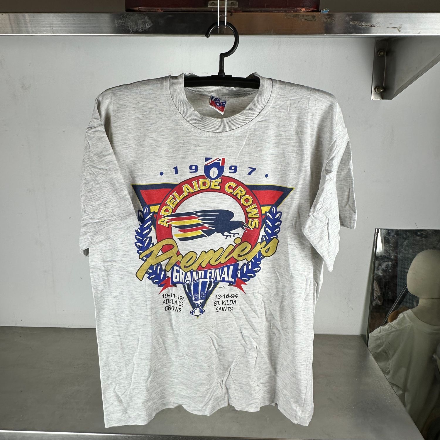 ​Vintage 1997 Adelaide Crows Premiers Grand Final AFL T-shirt